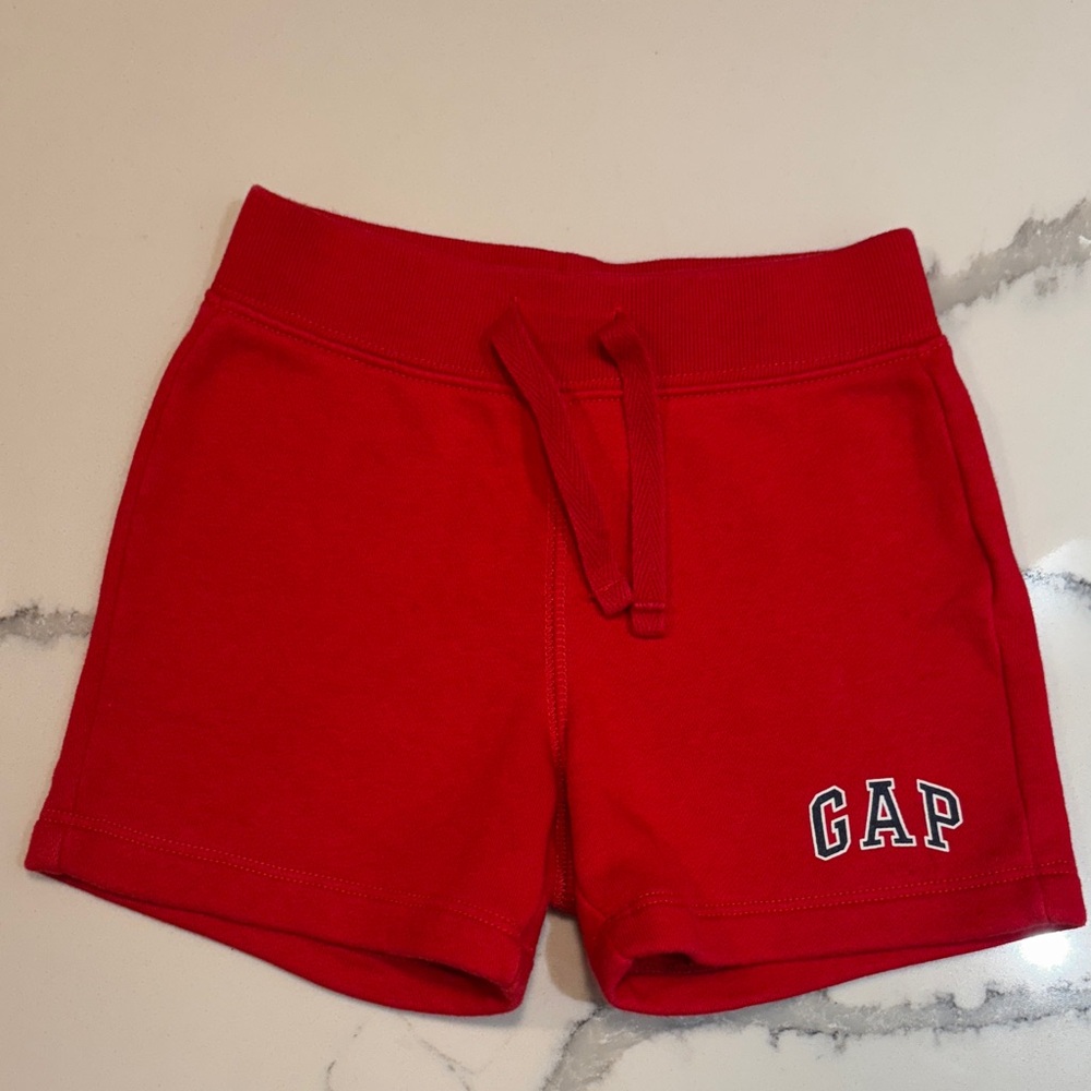 GAP Women's Vibrant Red Athletic Shorts